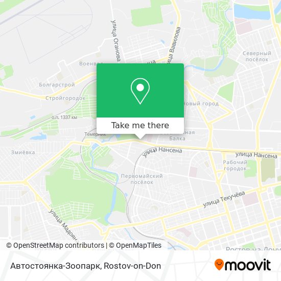Автостоянка-Зоопарк map