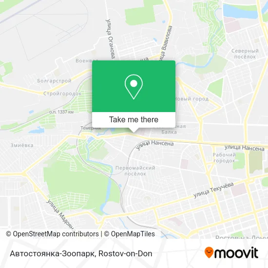 Автостоянка-Зоопарк map