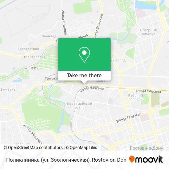 Поликлиника (ул. Зоологическая) map