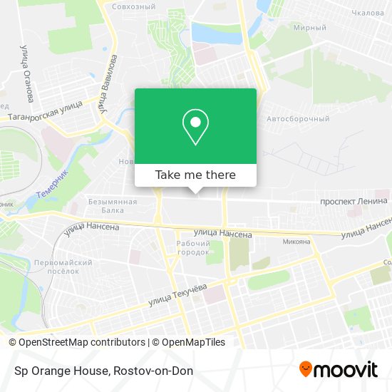 Sp Orange House map