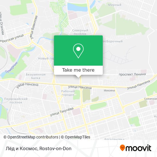 Лёд и Космос map