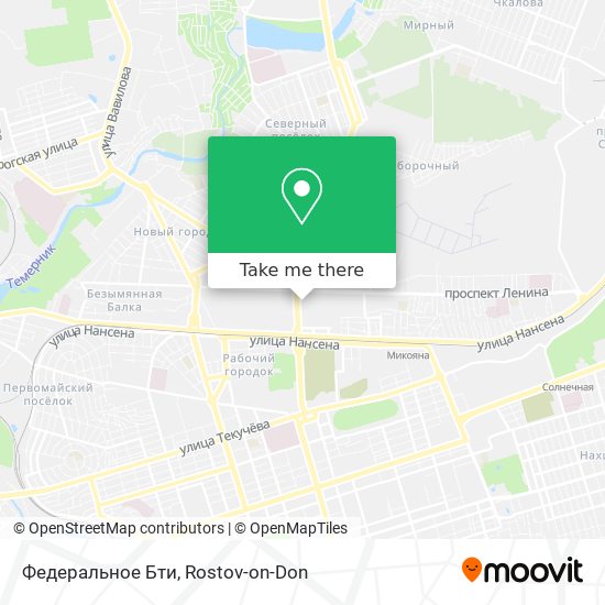 Федеральное Бти map