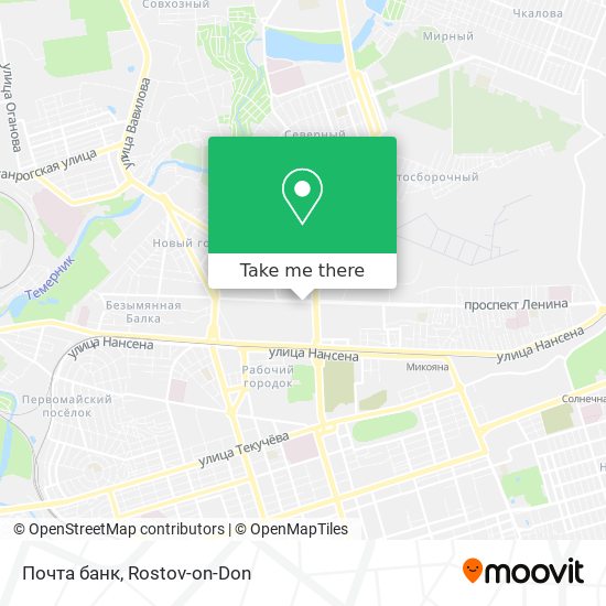 Почта банк map