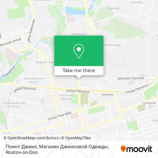 Поинт Джинс, Магазин Джинсовой Одежды map
