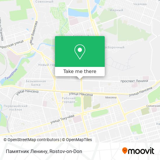 Памятник Ленину map