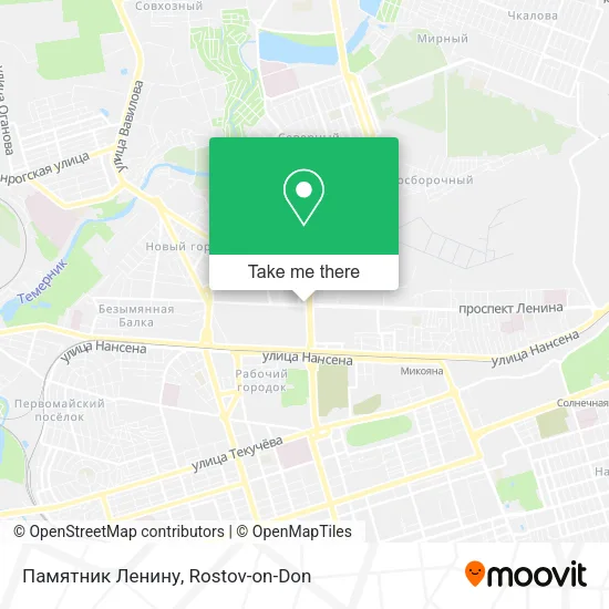 Памятник Ленину map