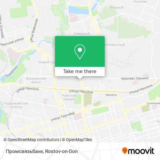 Промсвязьбанк map