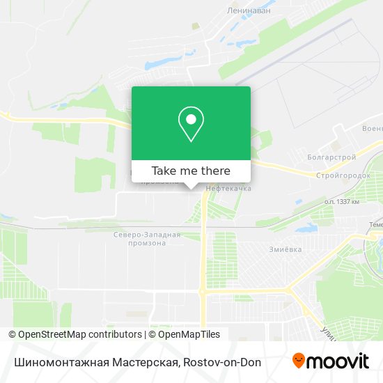 Шиномонтажная Мастерская map