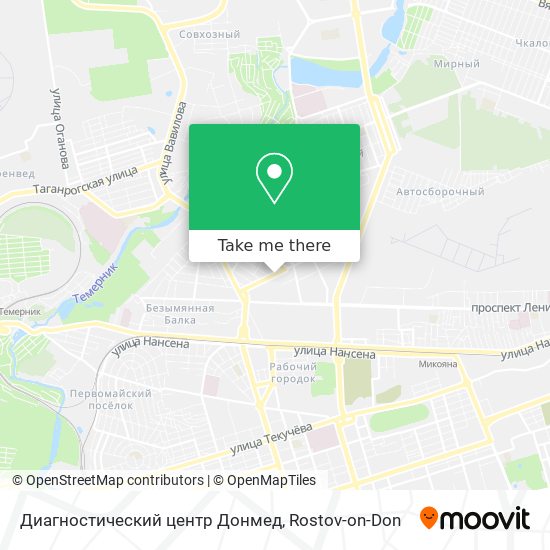 Диагностический центр Донмед map