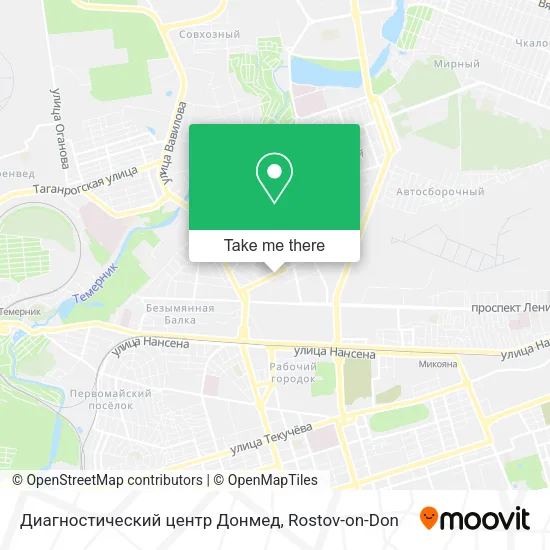 Диагностический центр Донмед map