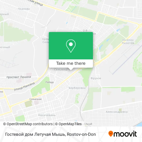 Гостевой дом Летучая Мышь map
