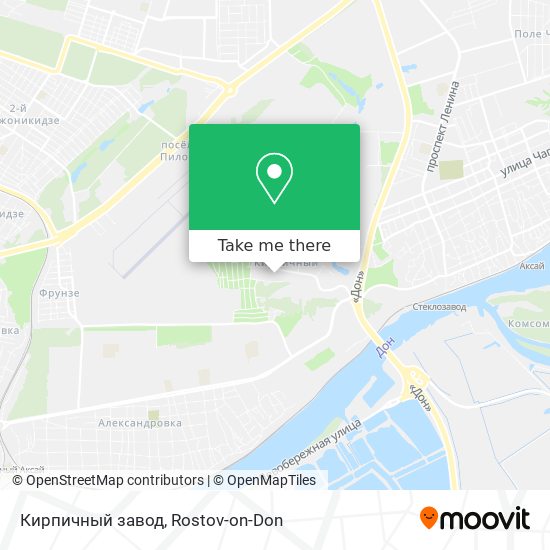 Кирпичный завод map