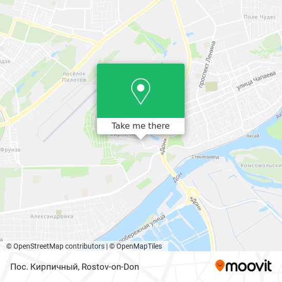 Пос. Кирпичный map