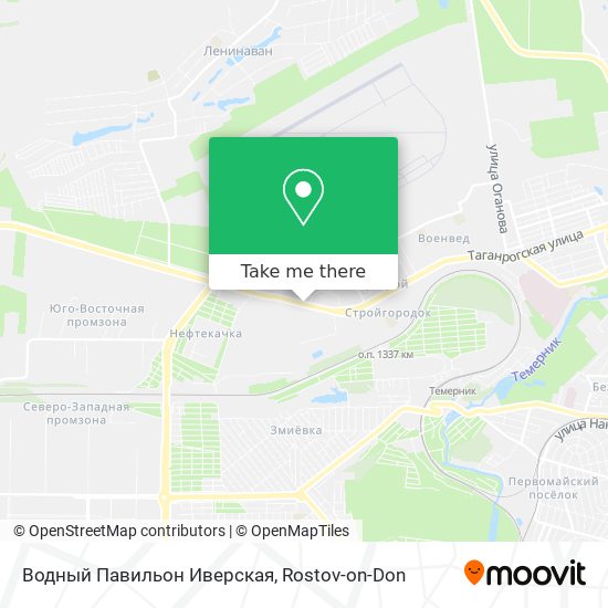 Водный Павильон Иверская map