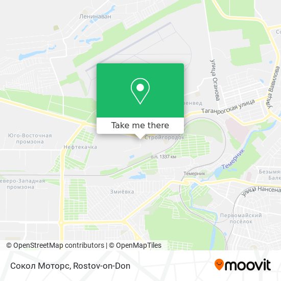 Сокол Моторс map