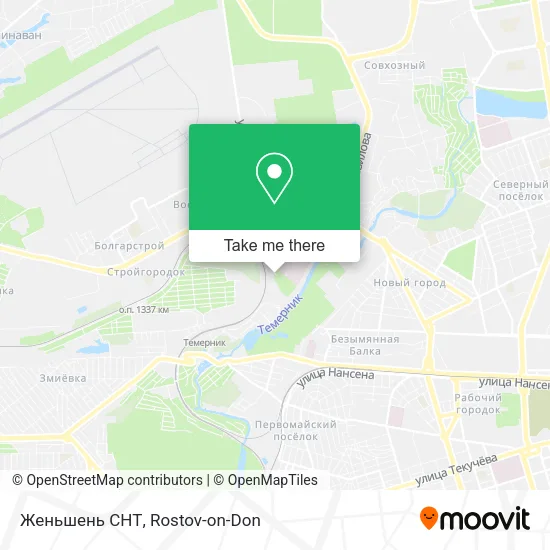 Женьшень СНТ map