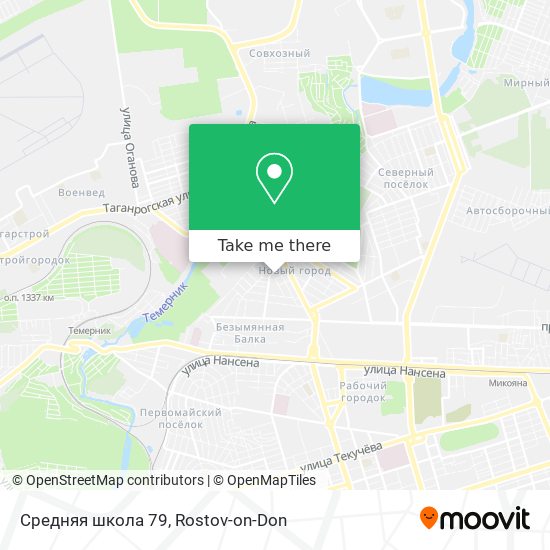 Средняя школа 79 map