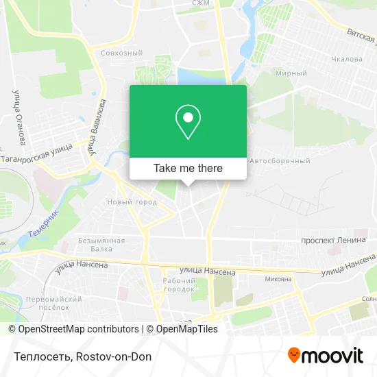 Теплосеть map