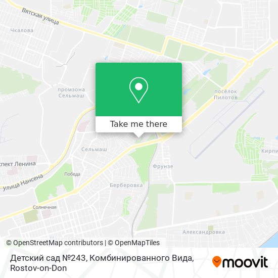 Детский сад №243, Комбинированного Вида map