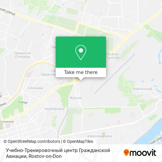 Учебно-Тренировочный центр Гражданской Авиации map