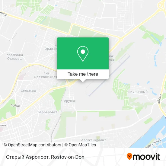 Старый Аэропорт map