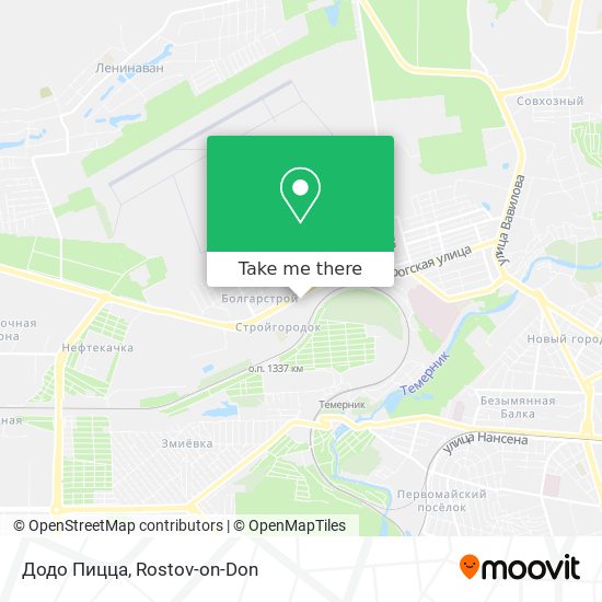 Додо Пицца map
