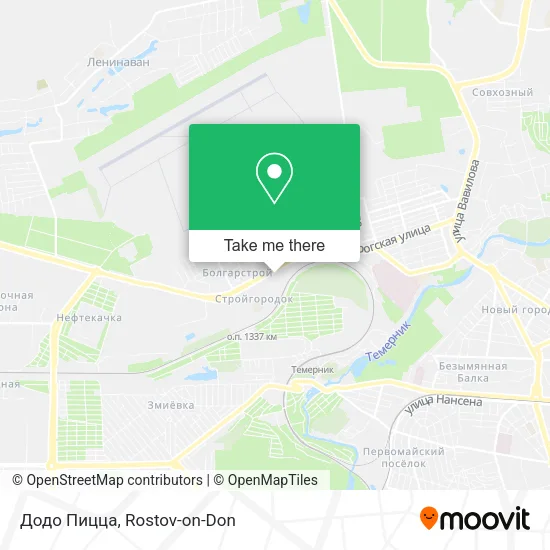 Додо Пицца map