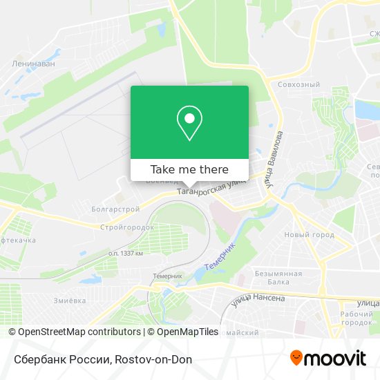 Сбербанк России map