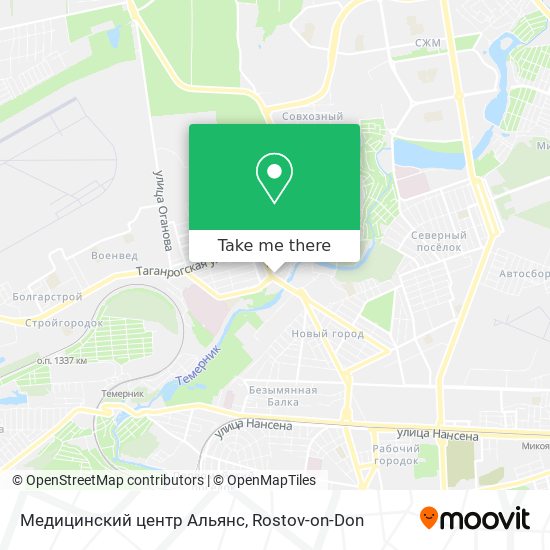Медицинский центр Альянс map