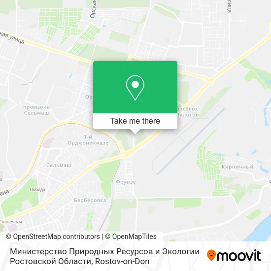 Министерство Природных Ресурсов и Экологии Ростовской Области map
