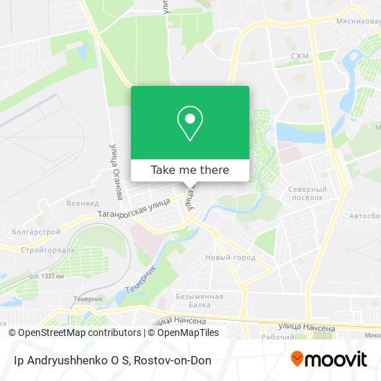Ip Andryushhenko O S map