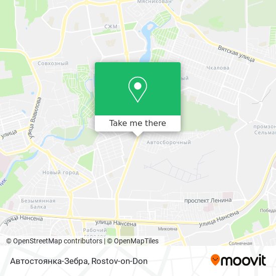 Автостоянка-Зебра map