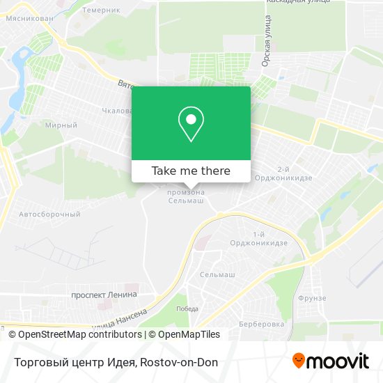 Торговый центр Идея map