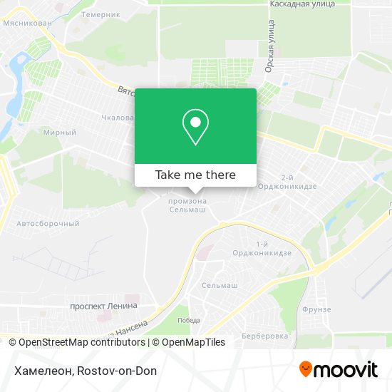 Хамелеон map