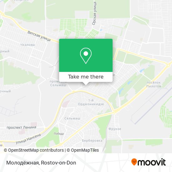 Молодёжная map