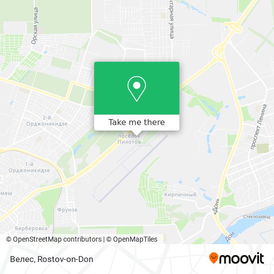 Велес map