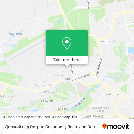 Детский сад Остров Сокровищ map