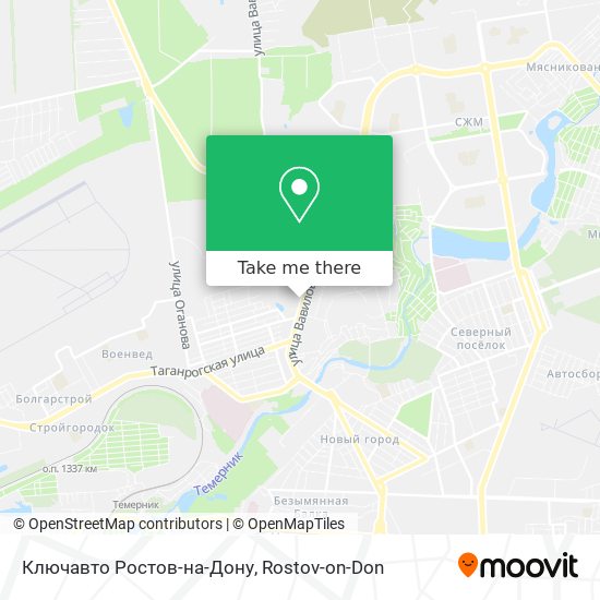 Ключавто Ростов-на-Дону map