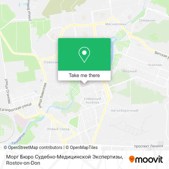 Морг Бюро Судебно-Медицинской Экспертизы map