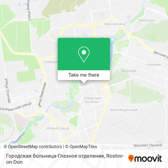 Городская больница-Глазное отделение map