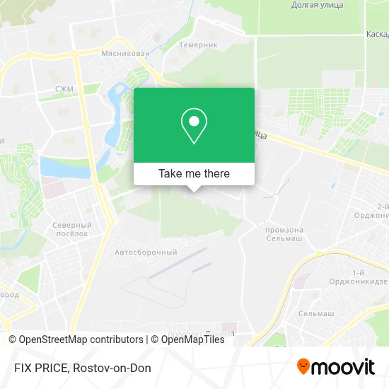 FIX PRICE map