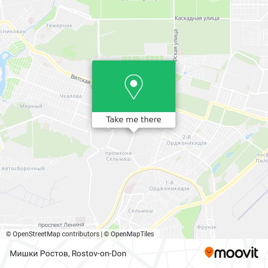 Мишки Ростов map