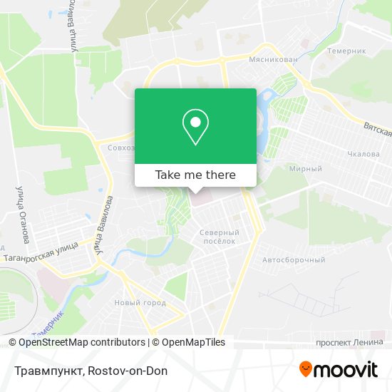 Травмпункт map