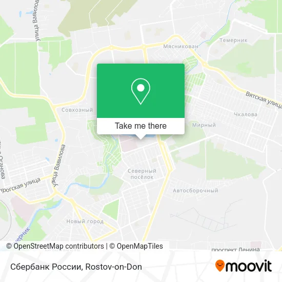 Сбербанк России map