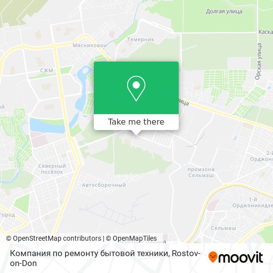 Компания по ремонту бытовой техники map