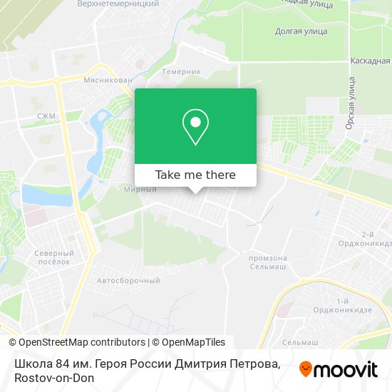 Школа 84 им. Героя России Дмитрия Петрова map