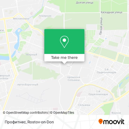 Профитнес map