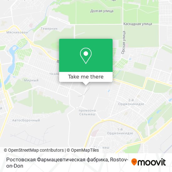 Ростовская Фармацевтическая фабрика map