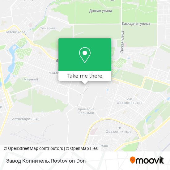 Завод Копнитель map
