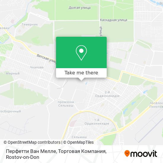 Перфетти Ван Мелле, Торговая Компания map